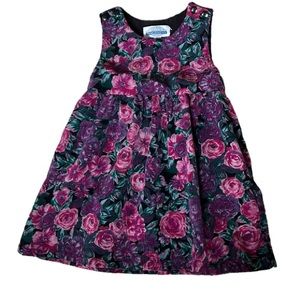 Vtg Michaela New England Corduroy Jumper 2T